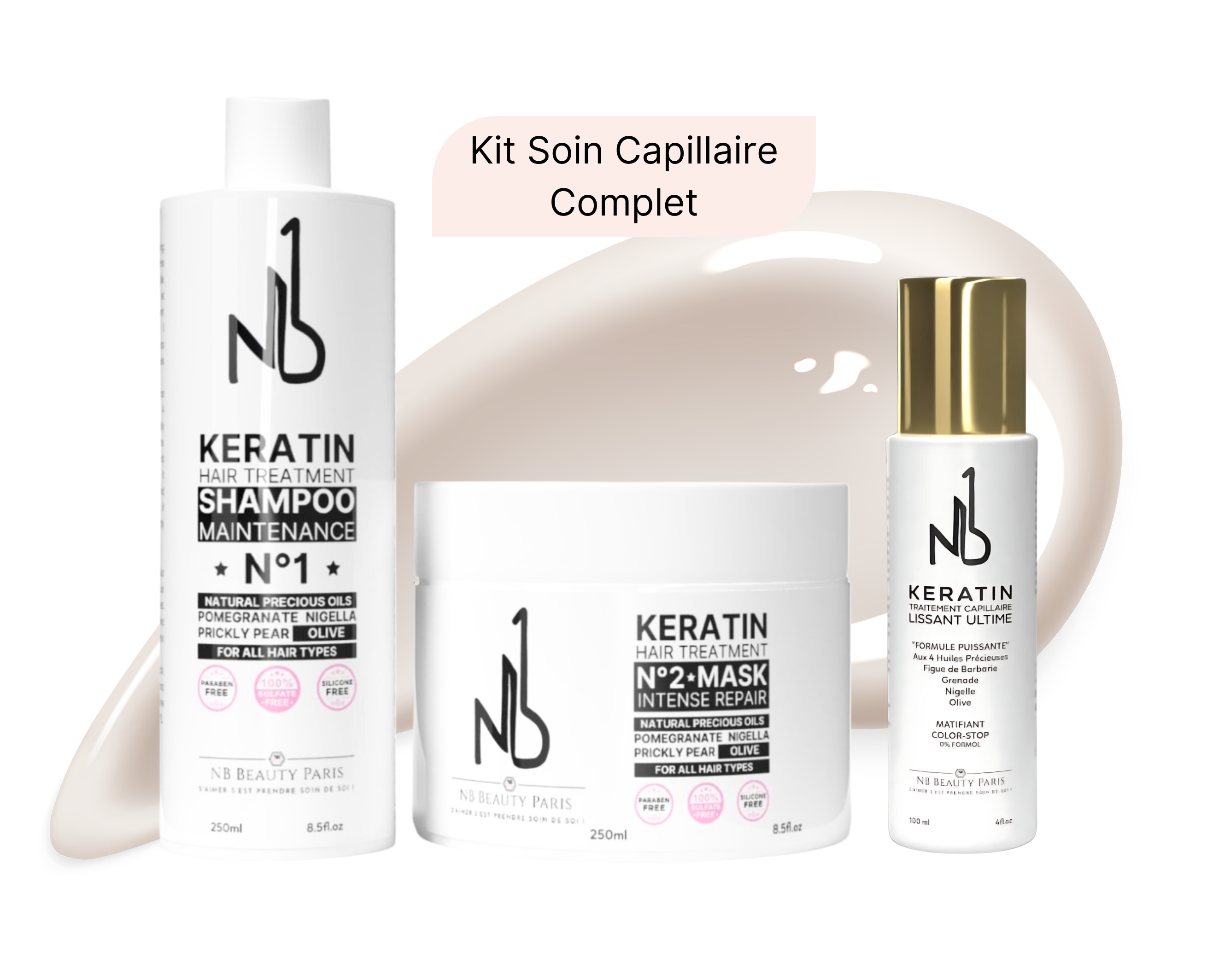 Kit Soin Capillaire Complet - NB BEAUTY PARIS