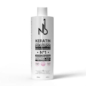 Soin Cheveux Kératine, Kit  Shampoing et Masque Réparateur Cheveux Intense NB1 - Routine Capillaire - NB BEAUTY PARIS