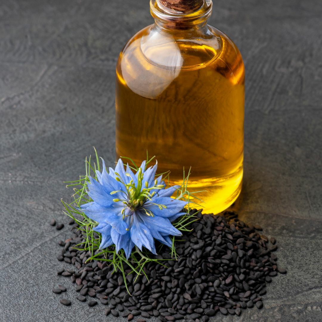 huile de nigelle - graine de nigelle - fleur de nigelle - NB BEAUTY PARIS